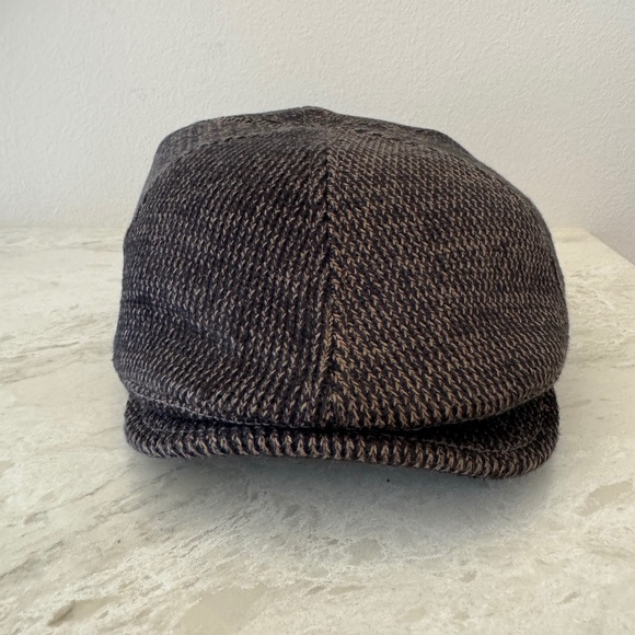 Stetson Men's Herringbone Tweed Ivy Cap Size Small/Medium - Picture 2 of 5
